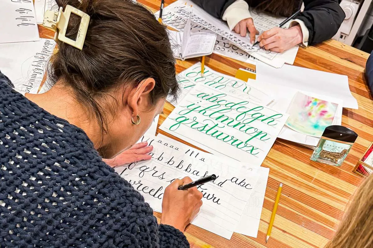 Live Calligraphy Show at Penutsav 2026