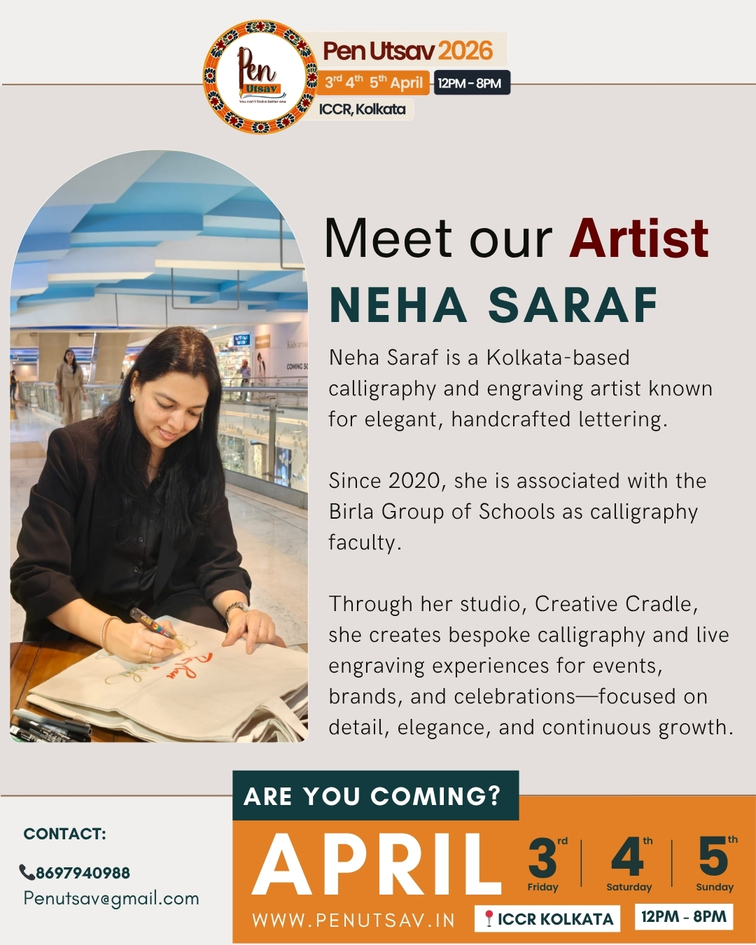 Live Engraving at Penutsav 2026