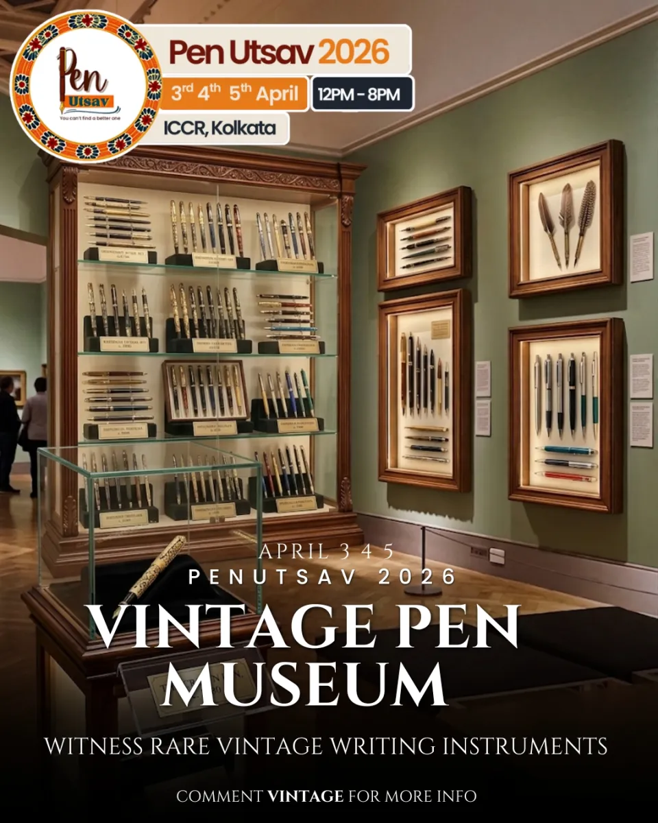 Rare Vintage Pen Museum at Penutsav 2026